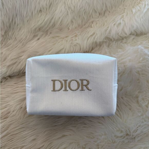 DIOR white makeup pouch - Picture 1 of 5